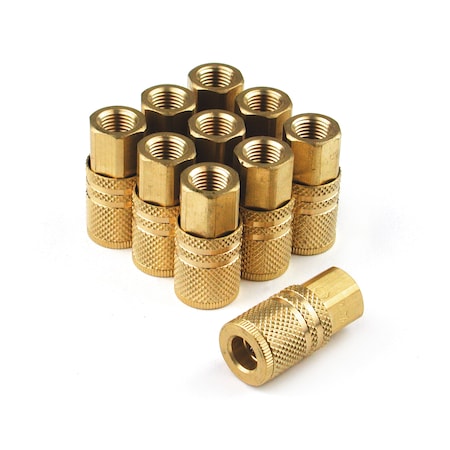 I/M 6-Ball Coupler 1/4 X 1/4 Female Brass